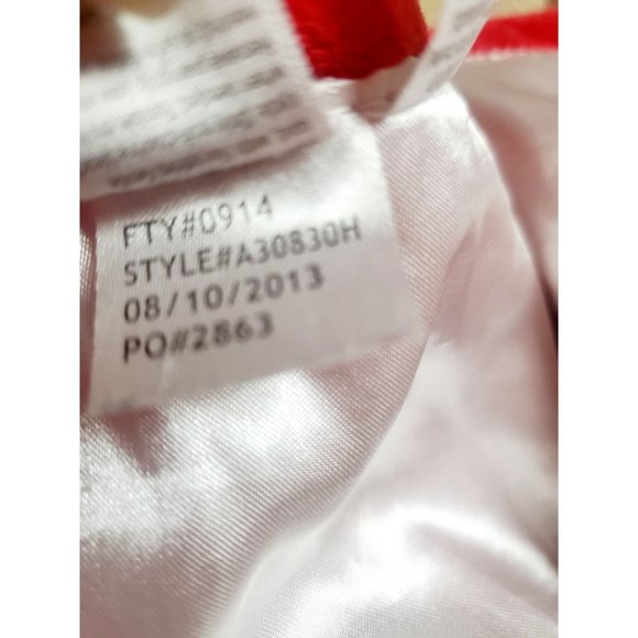 SOCK MONKEY Baby Starters Rattle Lovey Red Silk Back Security Blanket 16" - Picture 5 of 6